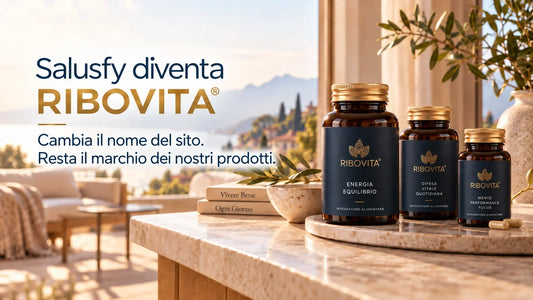 cambio di brand da Salusfy a RIBOVITA®