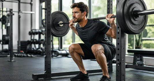 Allenamento con i pesi in un contesto di studio clinico sull'integrazione