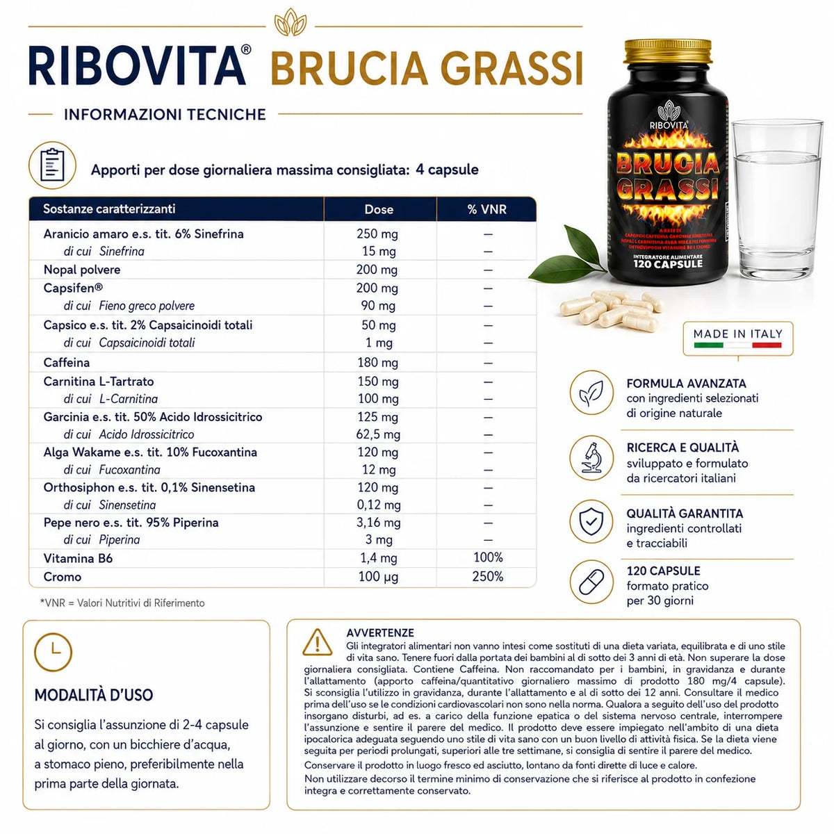 Brucia Grassi termogenico con Capsifen®