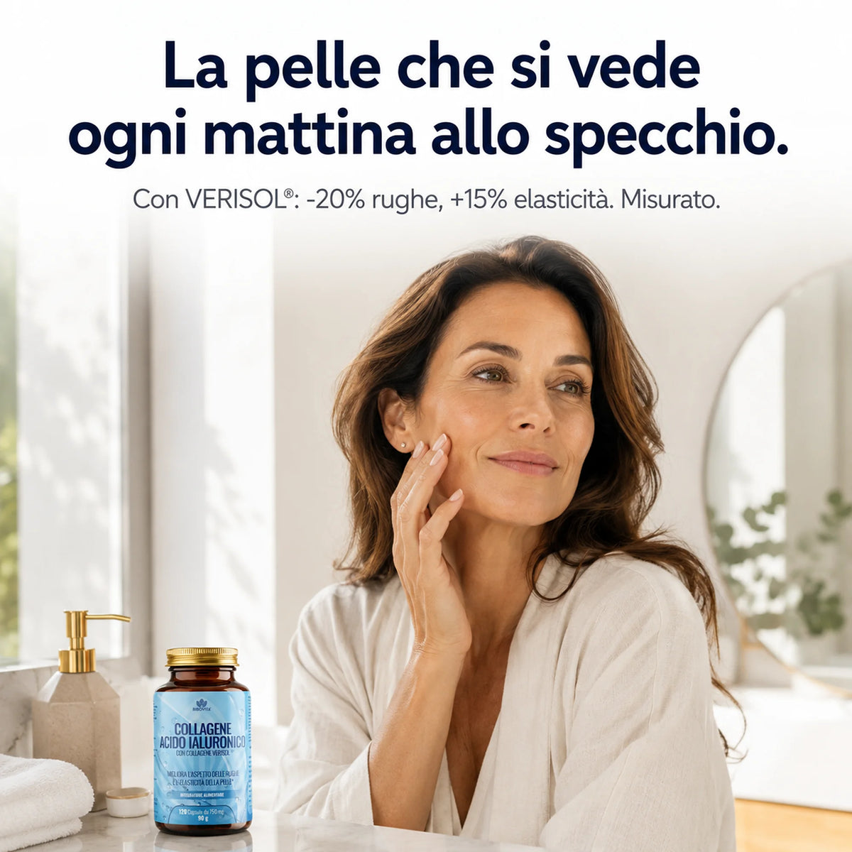 Collagene e Acido Ialuronico con collagene VERISOL®