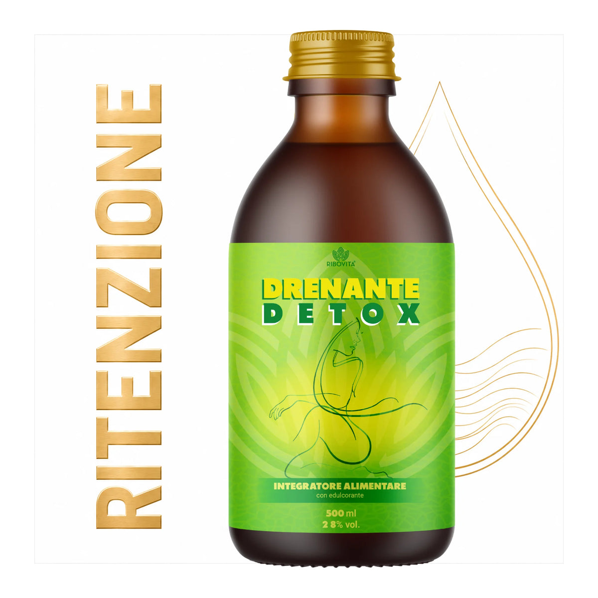 Drenante Detox Ribovita® all'Anguria