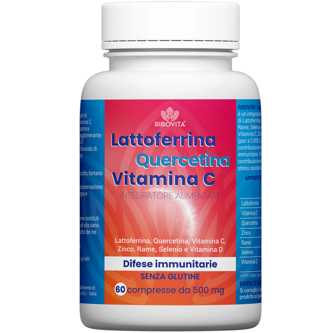 Lattoferrina Quercetina e Vitamina C