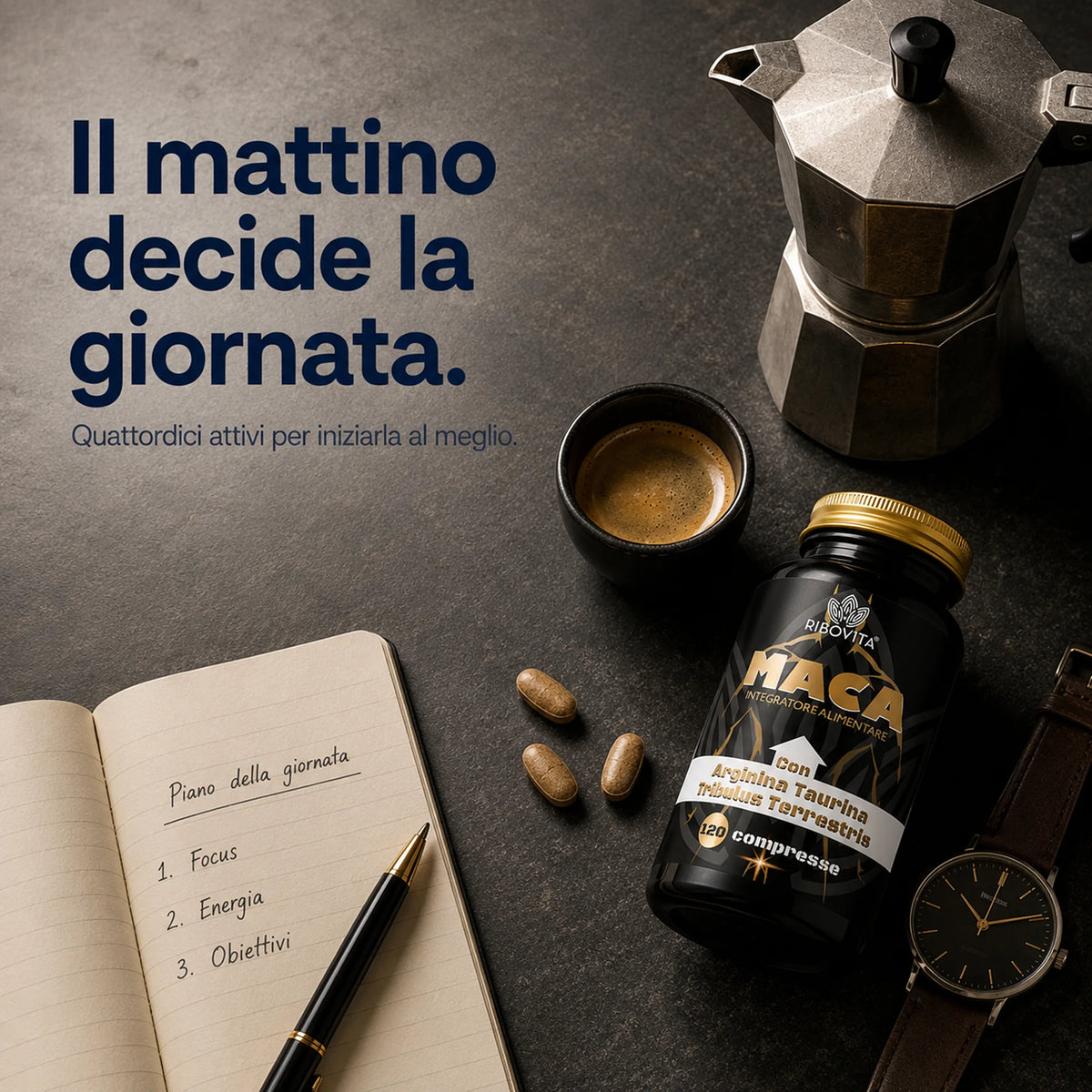 Maca Nera Peruviana Extra Forte Ribovita®