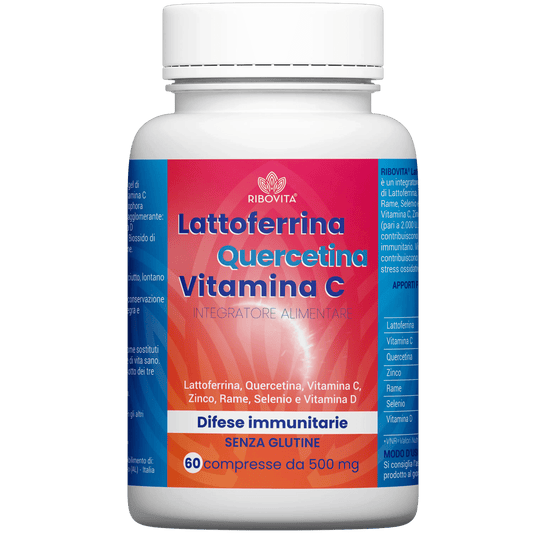 Lattoferrina Quercetina e Vitamina C - RIBOVITA®